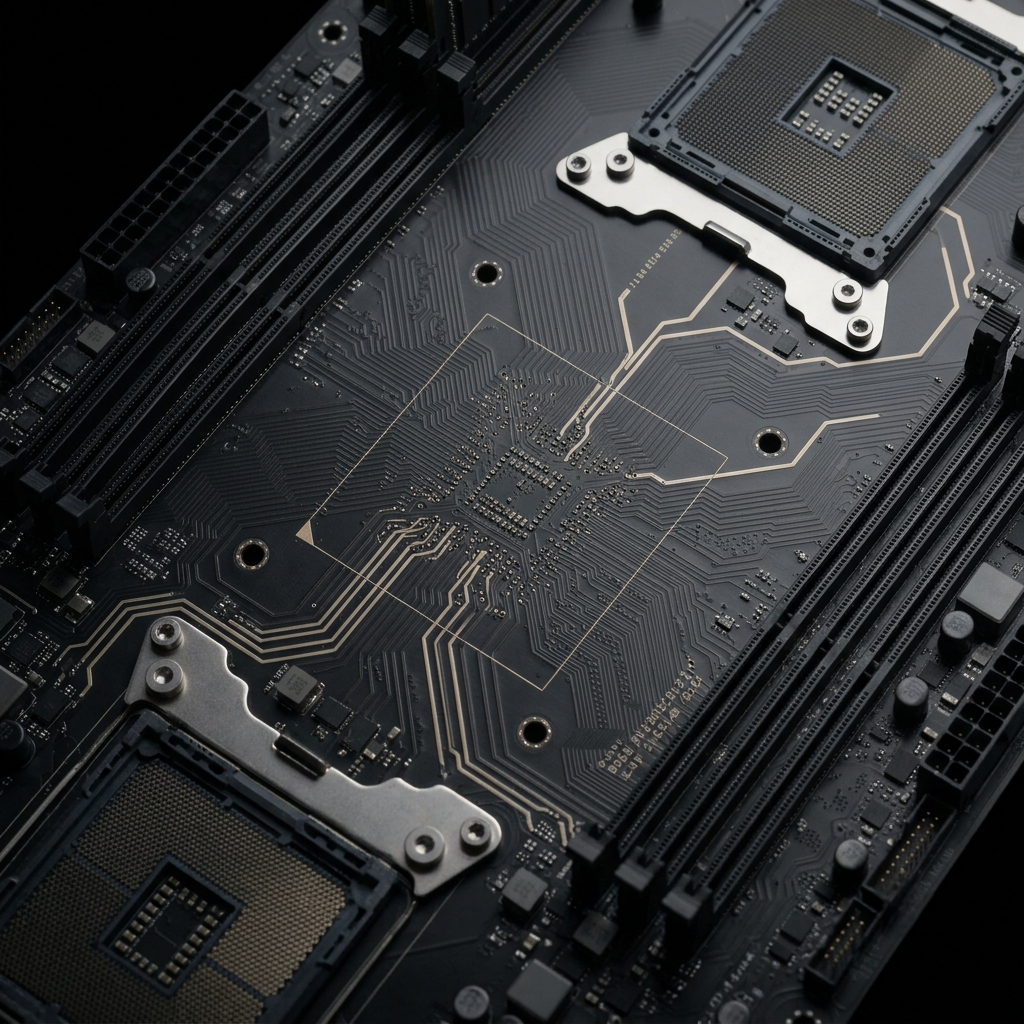 Motherboard, printed circuit